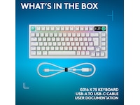 Logitech G316 X 75-spilltastatur Gamingtastatur
