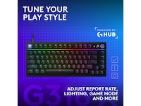 Logitech G316 X 75-speltangentbord Gamingtastatur