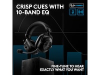 Logitech G PRO X3 LIGHTSPEED trådløst gaming headset (sort) Gamingheadset
