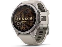 Garmin Fenix 9 Pro 43mm GPS (fog gray/dark sandstone) Smartklokker