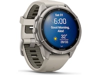Garmin Fenix 9 Pro 43mm GPS (fog gray/dark sandstone) Smartklokker