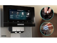 Siemens EQ900 iAroma Helautomatisk kaffemaskin Rustfritt stål Espressomaskiner