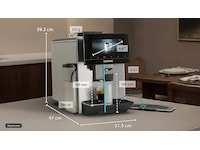 Siemens EQ900 iAroma Helautomatisk kaffemaskin Rustfritt stål Espressomaskiner