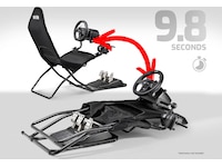 NL Racing GT Lite Air Foldable Cockpit Ratt og pedaler