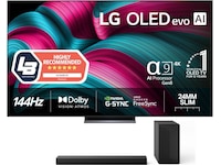 LG 42" C5 AI 4K OLED Smart TV (2025) + soundbar 20 - 49 tommer TV