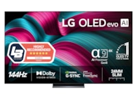 LG 83" C5 AI 4K OLED Smart TV (2025) + soundbar Over 80 tommer TV