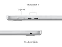 MacBook Air 15" M5 (2026) 512GB (sølv) PC - Bærbar / laptop