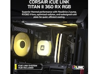 Corsair iCUE LINK TITAN II 360 RX RGB Kjøler CPU - Vannkjøling