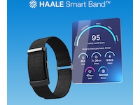 HAALE Smart Band – Silver-Black Aktivitetsmåler