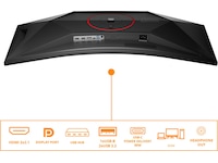 AOC 34" curved gamingskjerm CU34G4ZCA Gamingskjermer