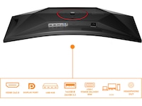 AOC 34" curved gamingskjerm CU34G4CA Gamingskjermer