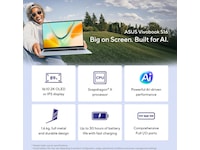 ASUS Vivobook S16 S5608QA-MB110W 16" WUXGA PC - Bærbar / laptop