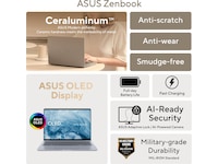 ASUS Zenbook 14 UX3480KA-U1009W 14" WUXGA OLED PC - Bærbar / laptop