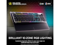 Corsair SKIFF 100 RGB Membrane Gaming Tastatur Gamingtastatur
