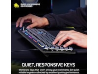 Corsair SKIFF 100 PLUS kablet RGB membran gamingkeyboard Gamingtastatur