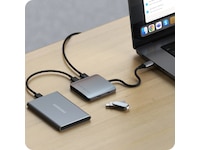 Satechi 4-Port USB-C Hub med PD Dockingstasjon & USB-HUB