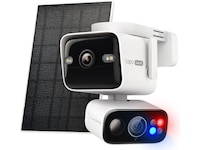 TP-Link Solcelledrevet Dual-Lens Pan/Tilt Sikkerhetskamera Kit Overvåkningskameraer
