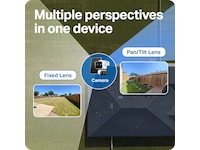 TP-Link Solcelledrevet Dual-Lens Pan/Tilt Sikkerhetskamera Kit Overvåkningskameraer
