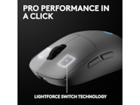 Logitech PRO 2 Lightspeed Trådløs Gamingmus (hvit) -B-Grade Demo mus