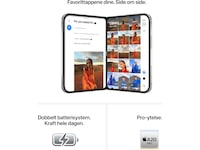 iPhone Duo 256GB (star white) Mobiltelefoner