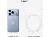 iPhone 18 Pro 512GB (glacier) Mobiltelefoner
