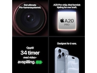 iPhone 18 Pro 256GB (black) Mobiltelefoner