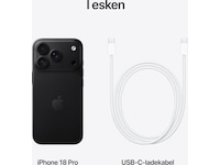 iPhone 18 Pro 256GB (black) Mobiltelefoner