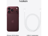 iPhone 18 Pro Max 2TB (burgundy) Mobiltelefoner
