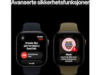 Apple Watch Series 12 GPS 42mm Aluminium (dark bronze) Smartklokker