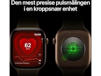 Apple Watch Series 12 GPS + LTE 46mm Aluminium (dark bronze) Smartklokker