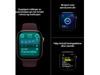 Apple Watch Series 12 GPS + LTE 42mm Titanium (natural) Smartklokker