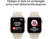 Apple Watch SE 3 GPS + LTE 40mm Aluminium (midnight) Smartklokker