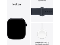 Apple Watch Series 12 GPS + LTE 46mm keramikk (night blue) Smartklokker