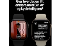 Apple Watch Series 12 GPS + LTE 46mm Titan (radiant gold) Smartklokker