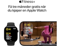 Apple Watch Series 12 GPS 42mm Aluminium (sort) Smartklokker