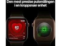 Apple Watch Series 12 GPS + LTE 42mm Titanium (natural) Smartklokker