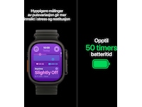 Apple Watch Ultra 4 GPS + LTE 49mm titan (sort) Smartklokker