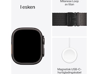 Apple Watch Ultra 4 GPS + LTE 49mm Titanium (black) Smartklokker