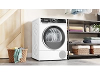 Bosch WQK2420LSN Serie 6 Tørketrommel 9 kg (hvit) -B-Grade Demo vask & tørk