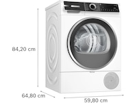 Bosch WQK2420LSN Serie 6 Tørketrommel 9 kg (hvit) -B-Grade Demo vask & tørk
