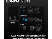 Logitech RS Pedals SE Ratt og pedaler