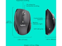 Logitech  M705 Trådløs Mus Mus