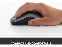 Logitech M185 Trådløs Mus Swift Grey Mus