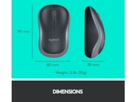 Logitech MK270 Combo Trådløs Mus & tastatur -kombipakker