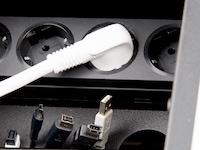 Kenson Cable Support Mini (sort) Tilbehør til arbeidssteder og avlukker