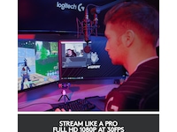 Logitech C922 30FPS 1080P Professionel Streaming Webkamera Webkamera