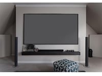 Elite Screens 100" 4K rammelerret Projektorlerret