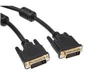DVI-D kabel 3m (sort) Monitorkabler