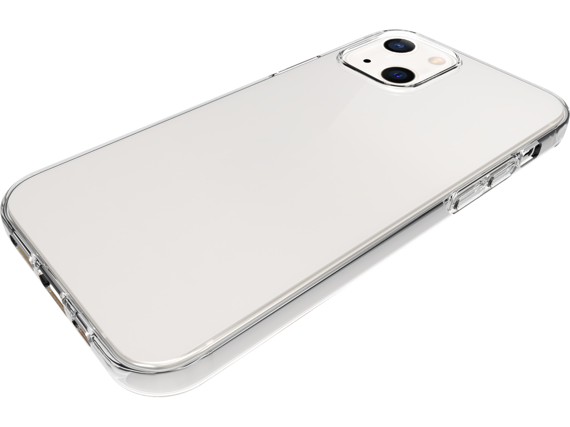 iiglo iPhone 13 Silikondeksel (gjennomsiktig) Mobildeksel