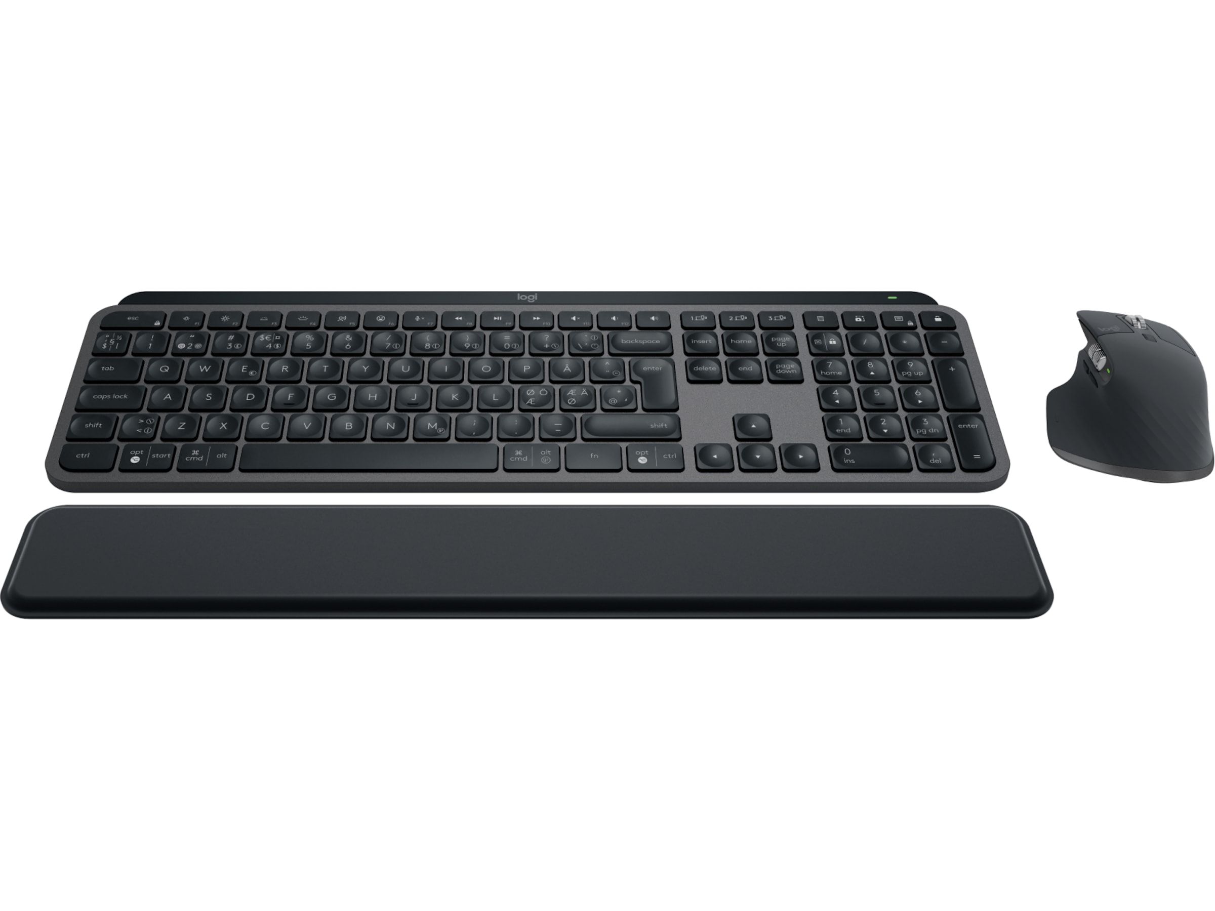 Logitech MX Keys S bundle (graphite) Tastatur